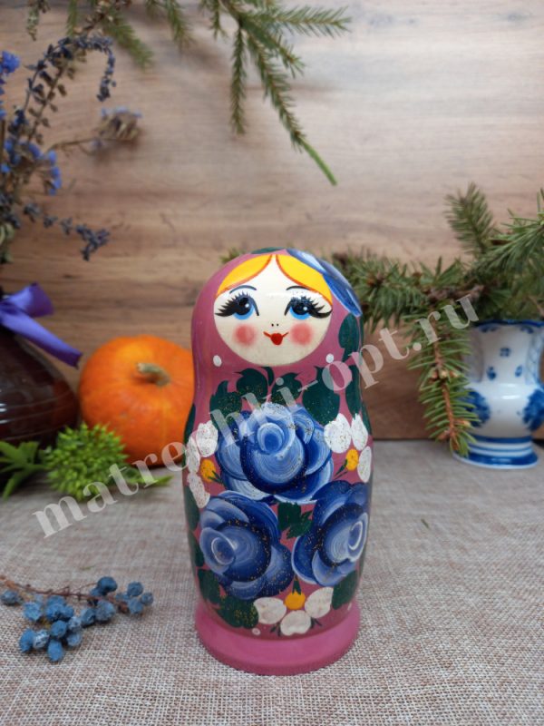 Коллекционная расписная матрешка