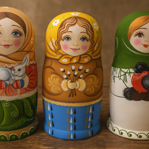 матрешка под конфеты