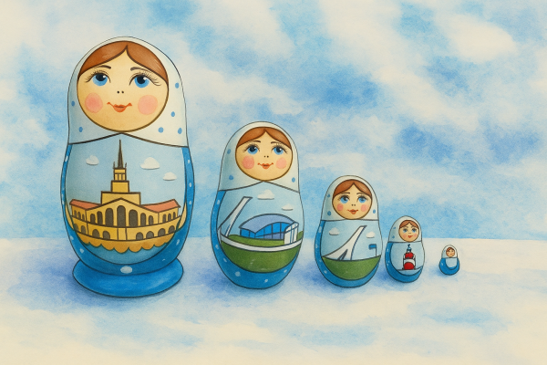 матрешка питер