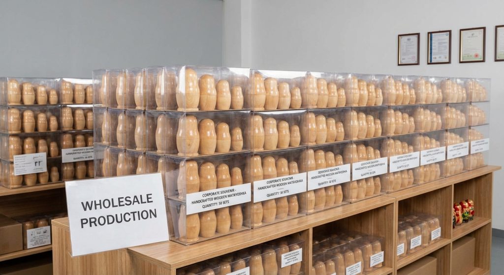 Матрёшки оптом от производителя для бизнеса