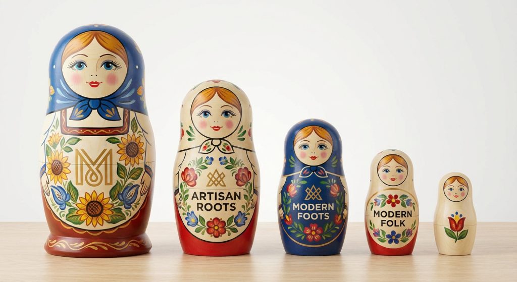 Персонализированные матрёшки как продукт