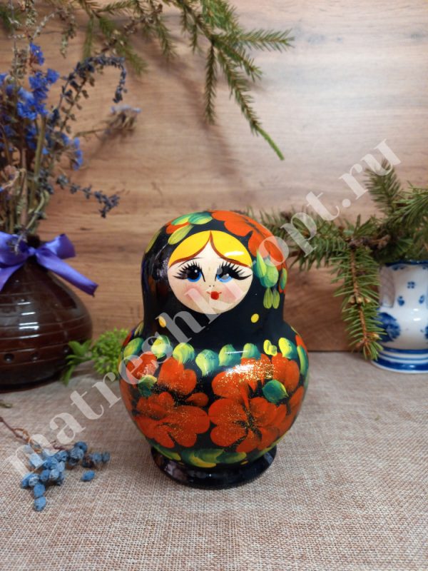 Коллекционная расписная матрешка