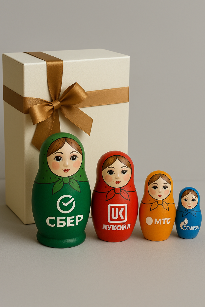 брендированая матрешка