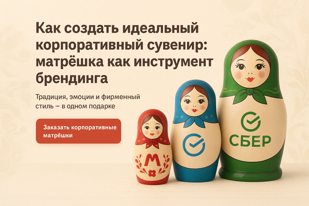 матрешка как корпоротивный подарок