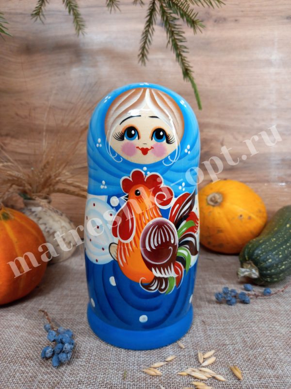 Коллекционная матрешка с авторской росписью