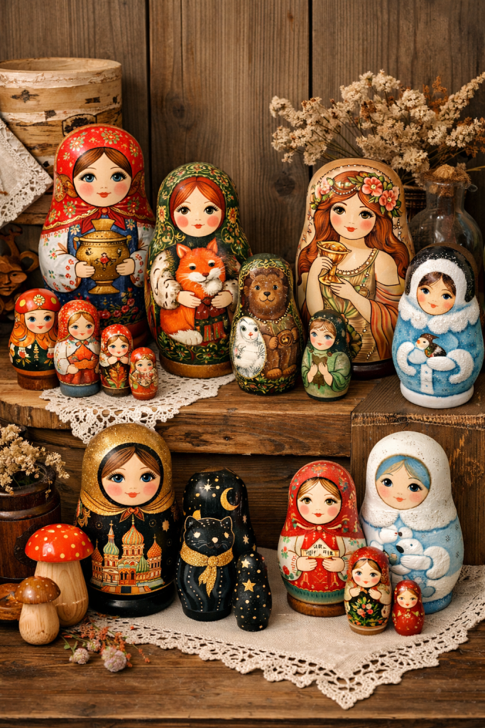 купить матрешку русскую 