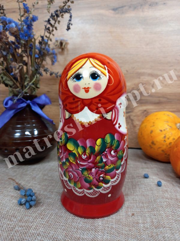 Коллекционная расписная матрешка