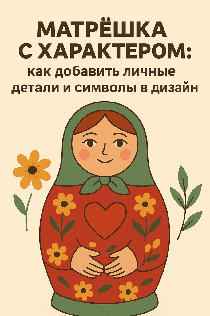 матрешка с логотипом на заказ