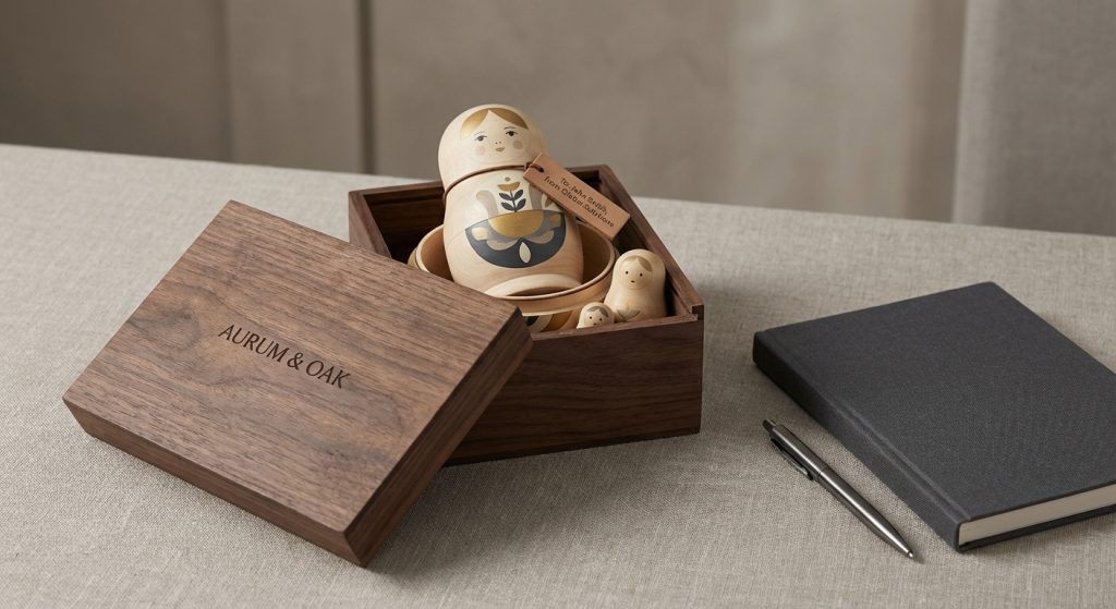 матрешка с логотипом на заказ