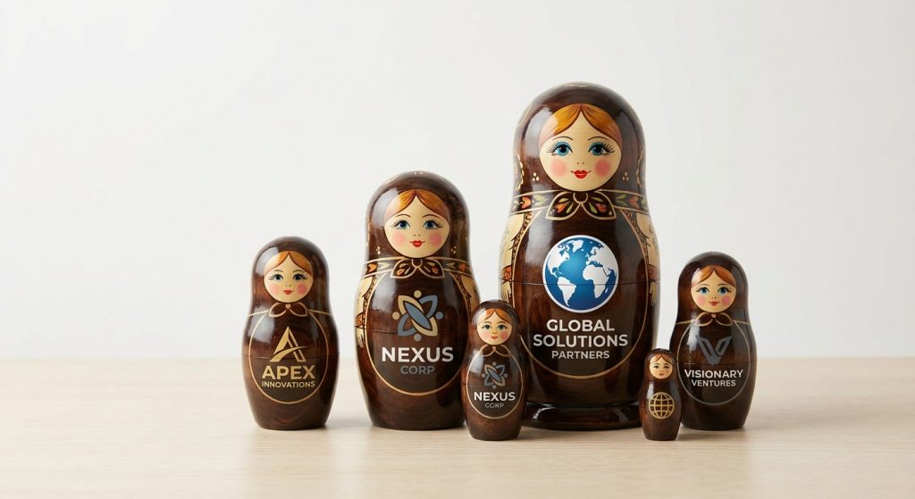 матрешка на заказ для компании