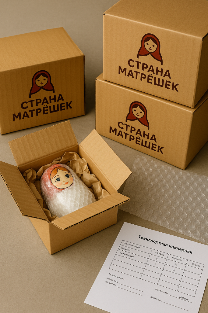 упаковка матрешки