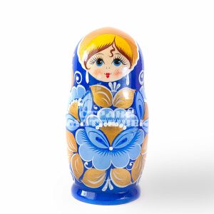 Русская Барыня  Гжель Синяя