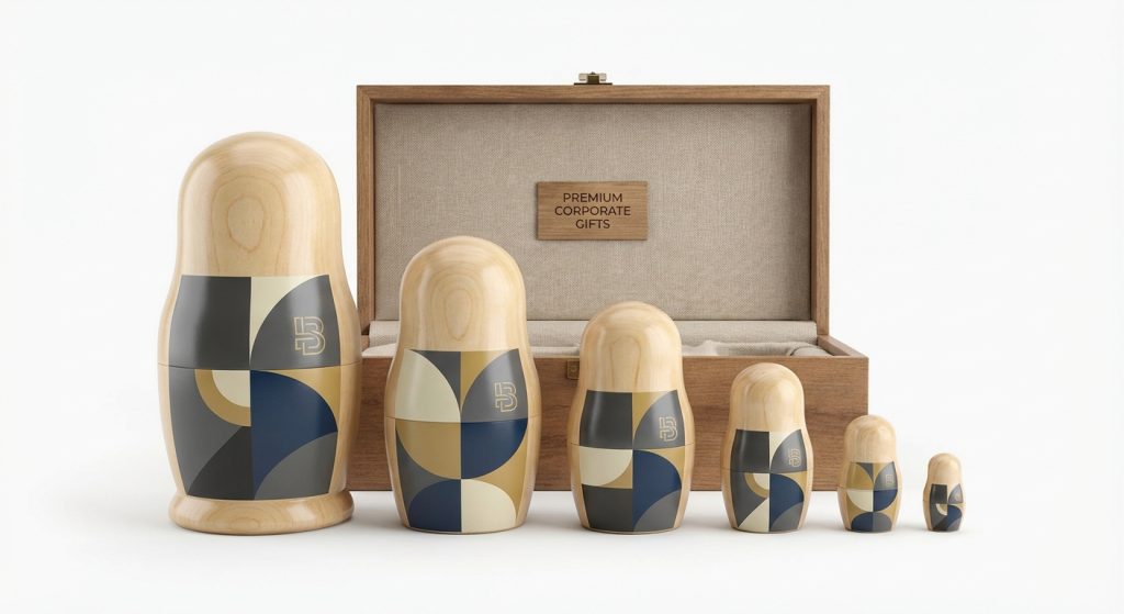 Фирменные матрёшки для бизнеса 