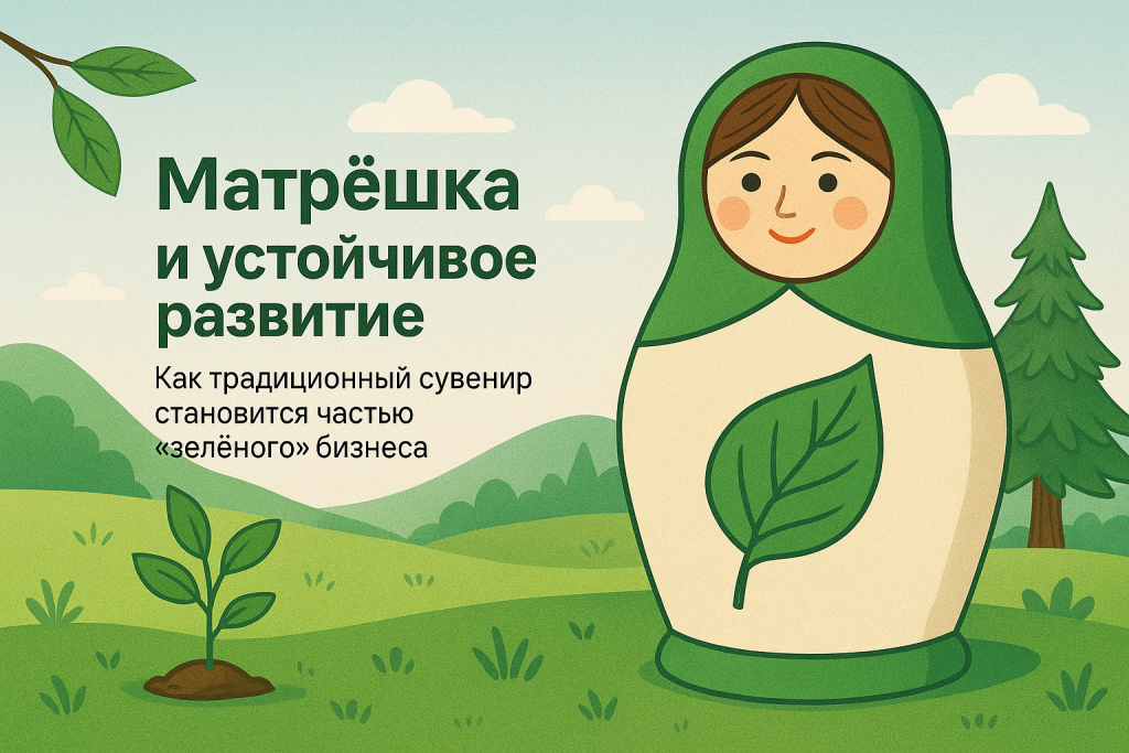 экологичная матрешка